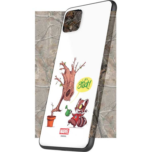 Marvel Rocket Raccoon and Groot Tall Tails Google Pixel 4 XL Skin